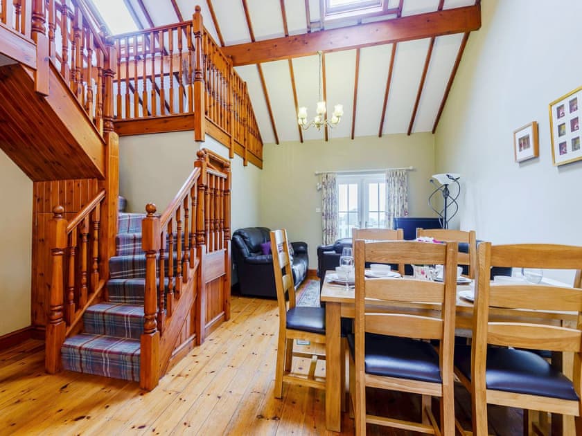 Open plan living space | Beudy - Rhyddallt Ganol Cottages, Caethro, near Caernarfon