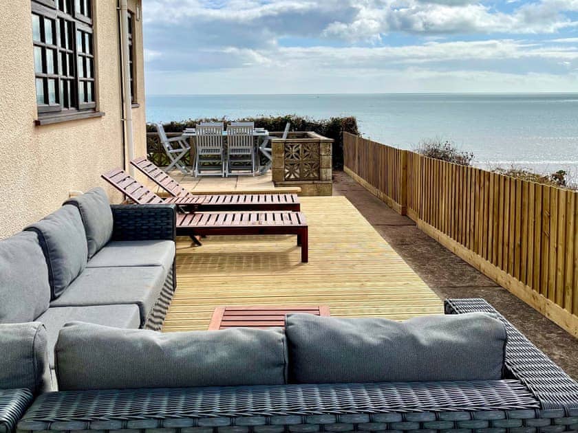 Lounge in the sun on one of the three different outdoor areas | Crows Nest, Dawlish