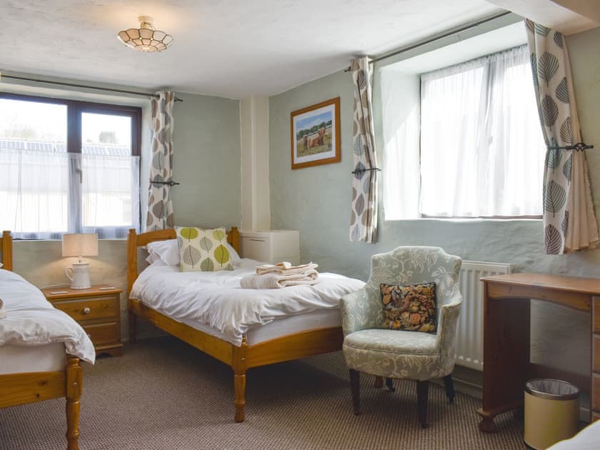 Triple bedroom | Bracken Cottage - Riscombe Farm Cottages, Exford