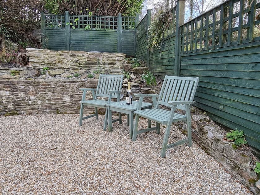 Sitting-out-area | Karslake Cottage, Winsford