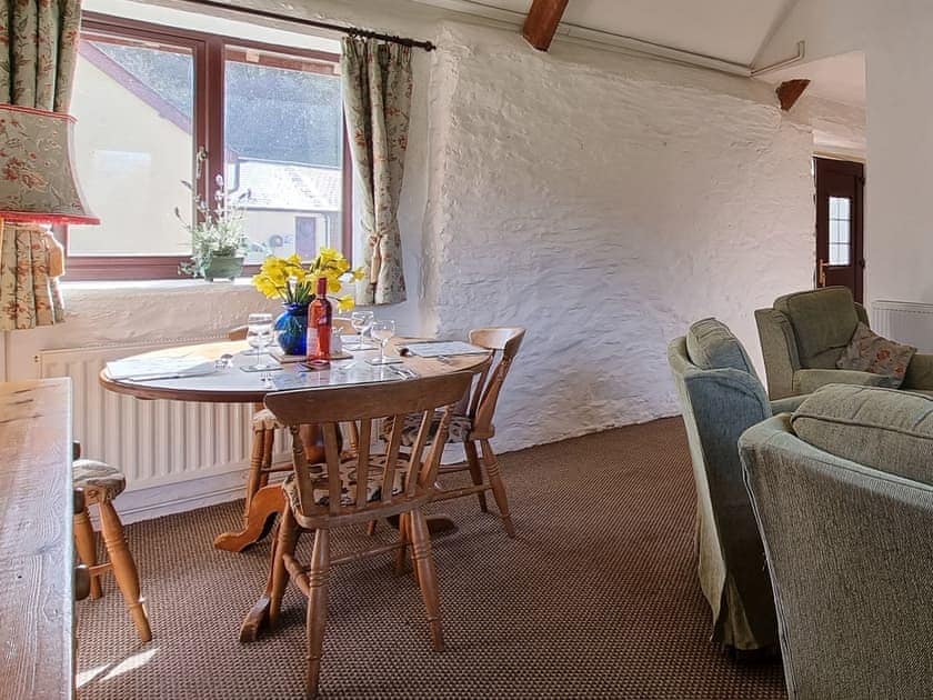 Dining Area | Fern Cottage - Riscombe Farm Cottages, Exford