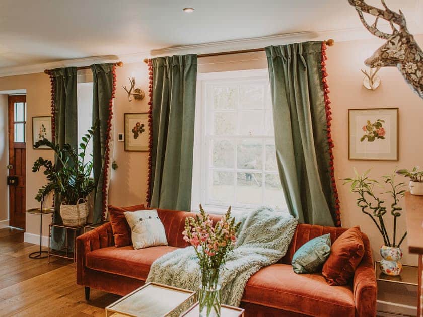 Living room | Fawn’s Velvet - Dunskey Estate, Portpatrick, near Stranraer
