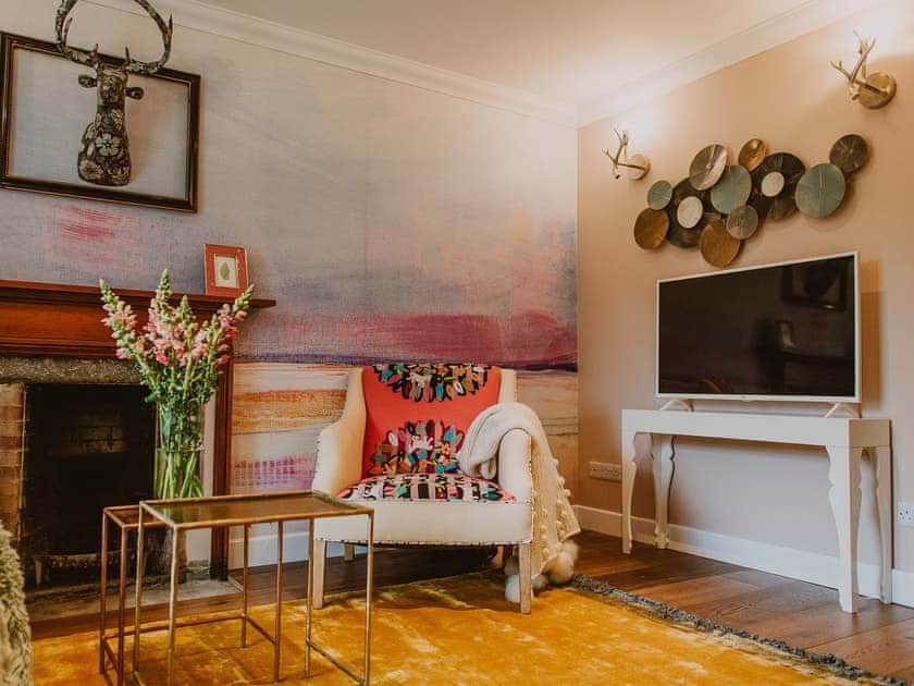 Living room | Fawn’s Velvet - Dunskey Estate, Portpatrick, near Stranraer