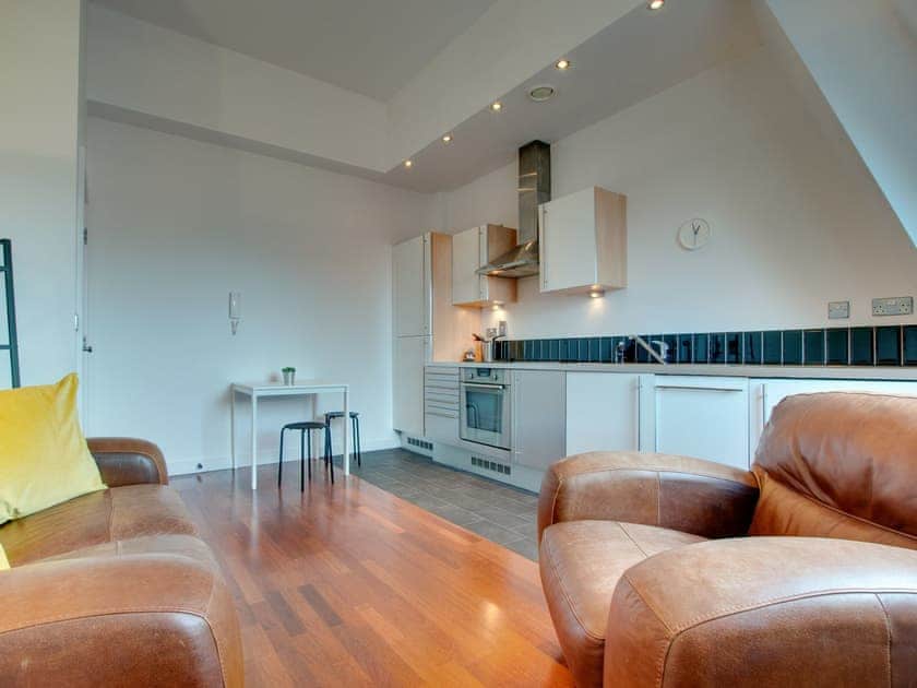 Open plan living space | Crown Apartments 511 - Crown Apartments, Newcastle upon Tyne