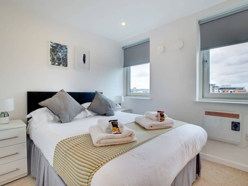 Double bedroom | All Saints Apartments 501 - All Saints Apartments, Newcastle upon Tyne