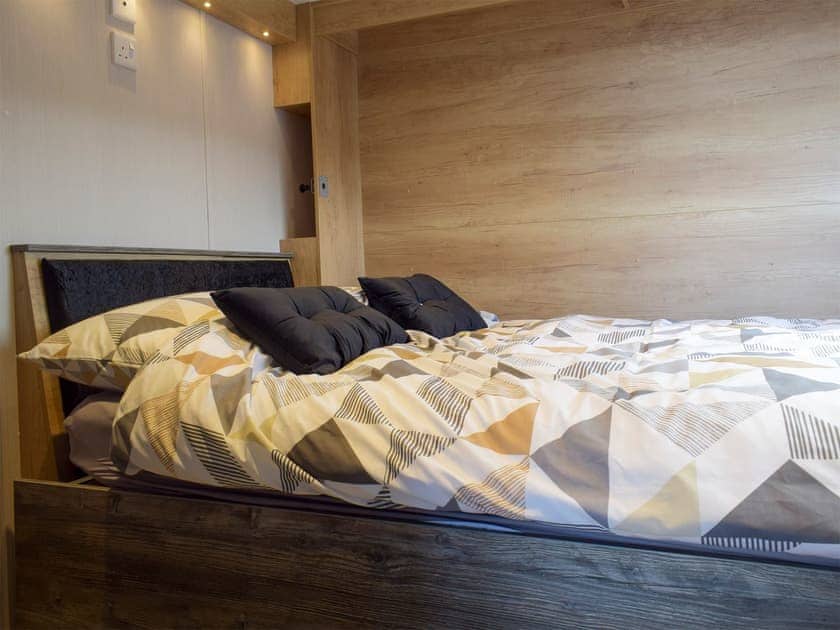 Double bedroom | Lake Vyrnwy Luxury Glamping Pod 2 - Lake Vyrnwy Luxury Glamping Pods, Llanwddyn, near Oswestry