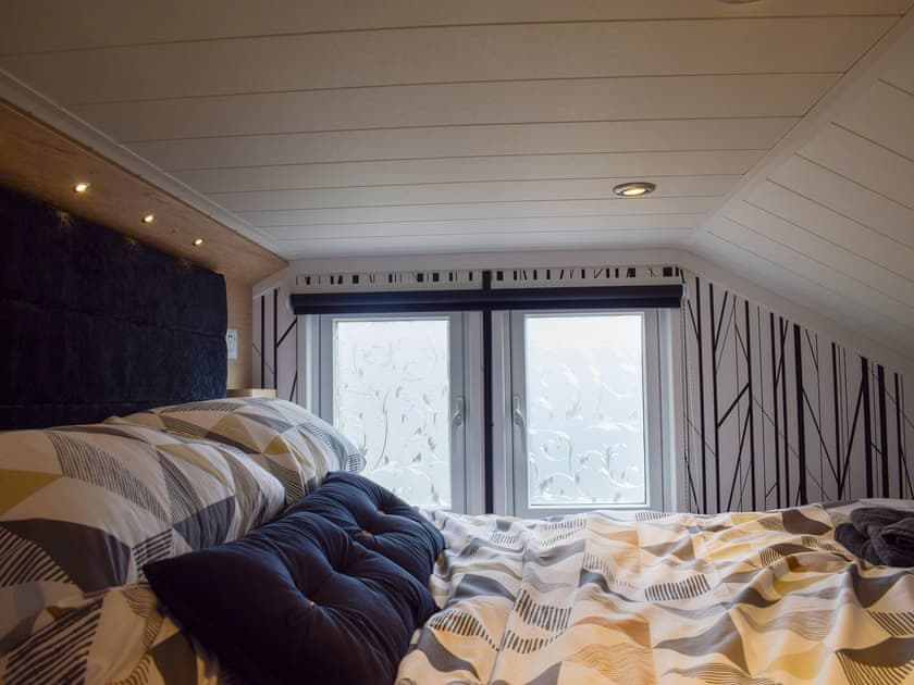 Double bedroom | Lake Vyrnwy Luxury Glamping Pod 2 - Lake Vyrnwy Luxury Glamping Pods, Llanwddyn, near Oswestry