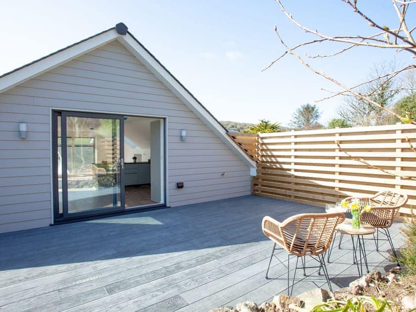 Patio | Little Foxes, Perranporth