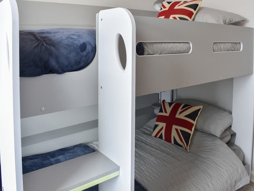 Bunk bedroom | Och Moo at No. 47, Seahouses