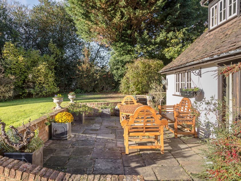 Patio | The Gamekeepers Cottage - The Gamekeeper, Digswell
