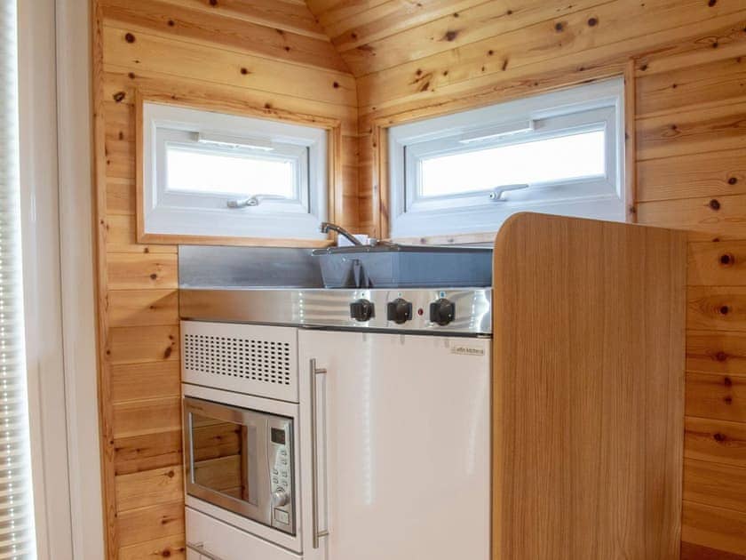 Kitchen | Brynteg GlampingBu, Brynteg, near Benllech