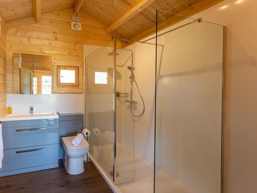 Shower room | Robin - Brynteg Glamping, Brynteg, near Benllech