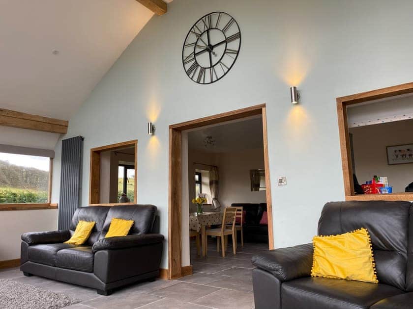 Living area | Oak View Cottage - Mill Farm Holiday Cottages, Heyope, near Knighton