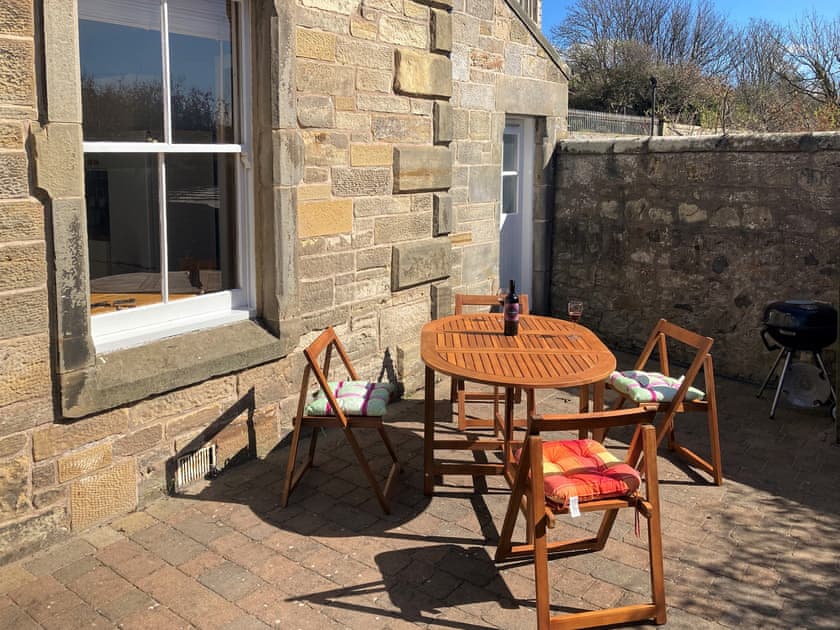 Patio | Cardy Cottage, Lower Largo