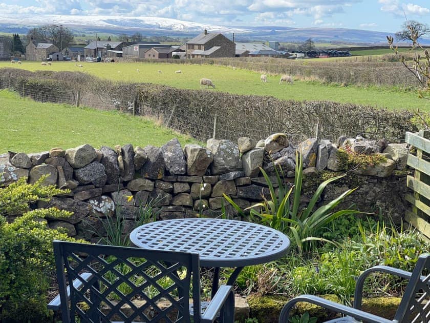 Sitting-out-area | Penny Black Cottage, Thornton in Lonsdale, near Ingleton
