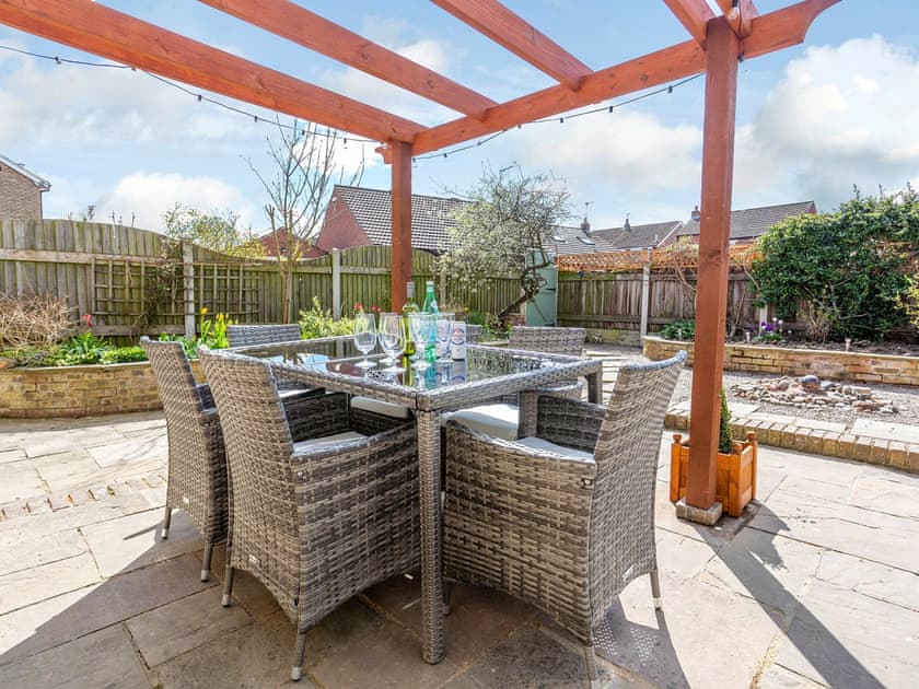 Sitting-out-area | Box Tree Cottage, Pickering