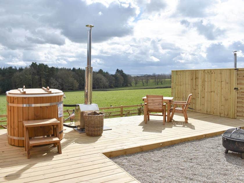 Outdoor area | Pheasant Lodge at Wood House - Wood House, Consett