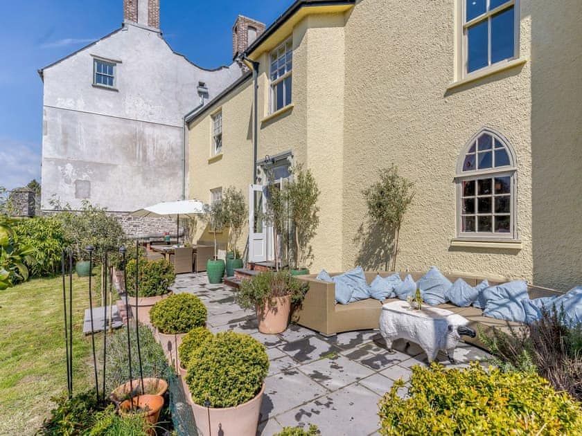 Outdoor area | The Old Vicarage, Laugharne