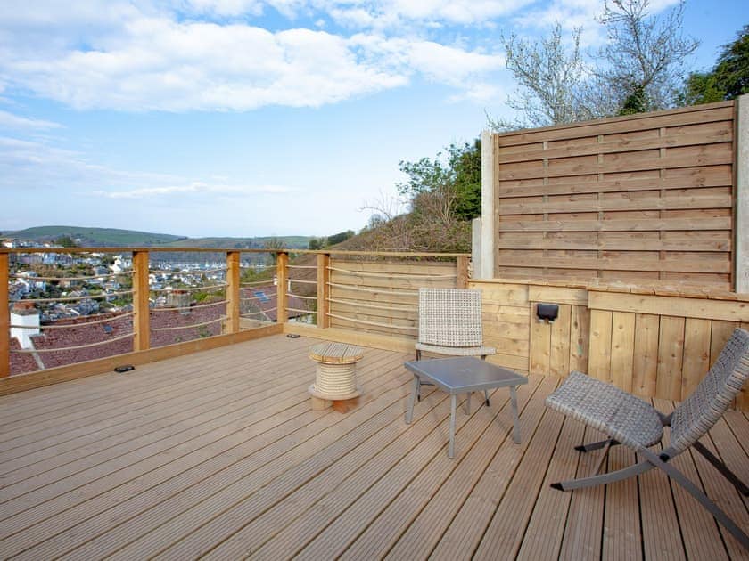 Upper terrace of rear garden | Teds Cottage, Victoria Road, Dartmouth