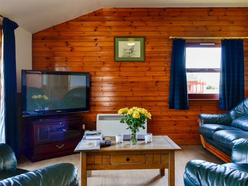 Living area | Thistle - Hunters Cabins, Forfar