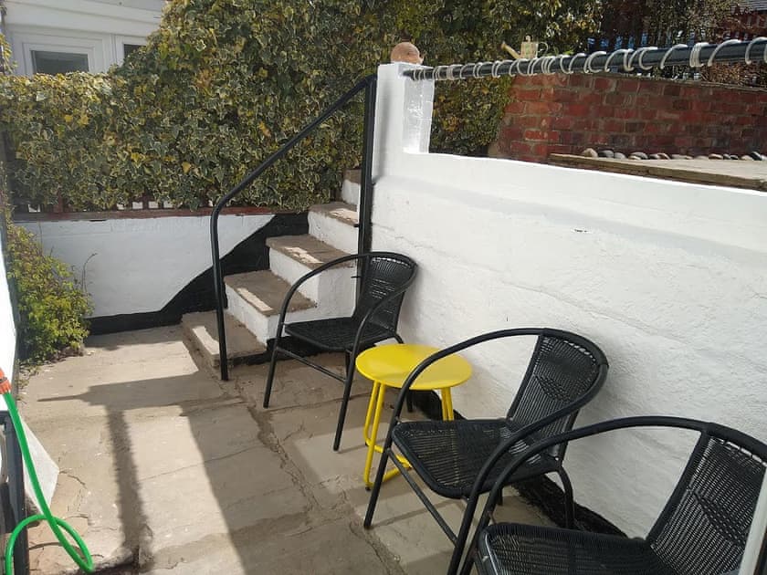 Sitting-out-area | Happy Days, Whitby