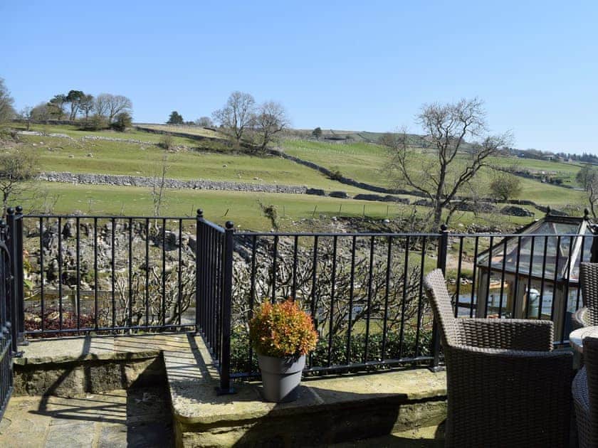 Patio | Inglenook Cottage, Linton Falls, near Grassington