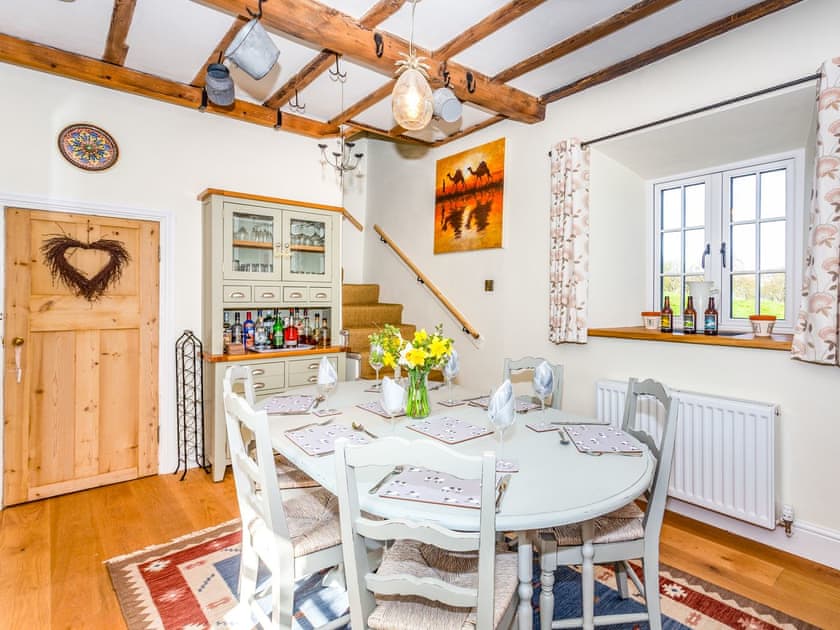 Dining room | The Farmhouse - Oak Tree Farm, West Witton, near Leyburn