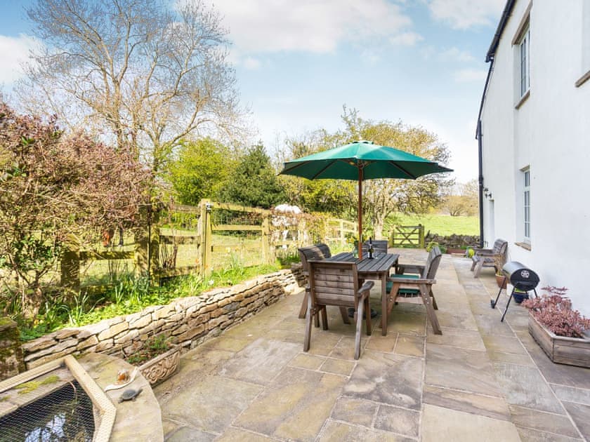 Patio | The Farmhouse - Oak Tree Farm, West Witton, near Leyburn