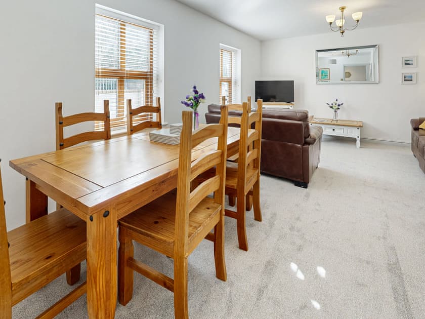 Dining Area | Oak Cottage - Graiglwyd Springs Holiday Cottages, Penmaenmawr, near Conwy