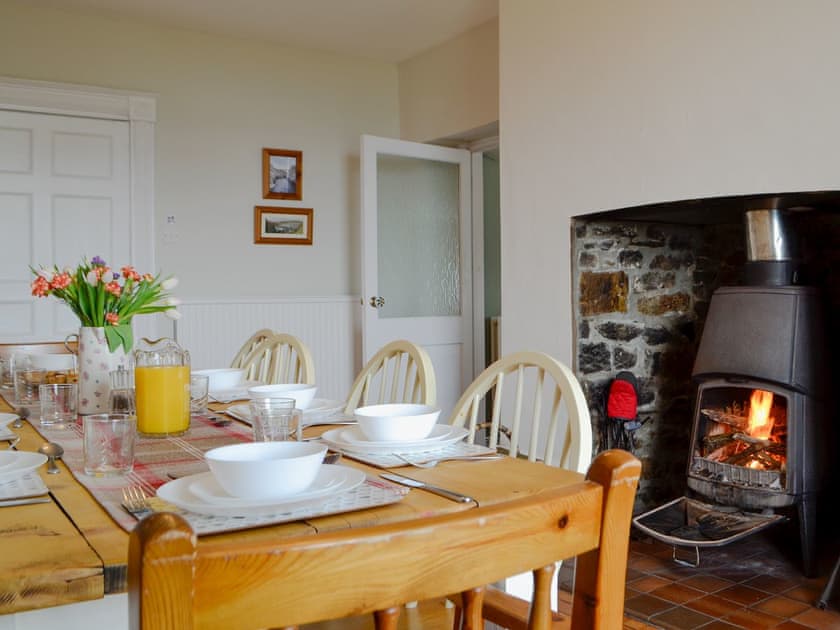 Dining room | Llansantffraed House, Hundred House, near Llandrindod Wells