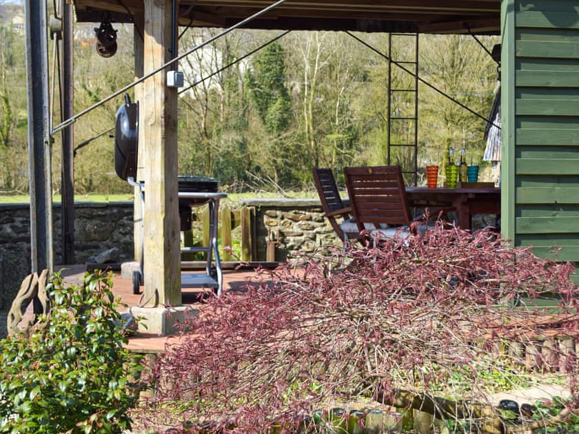 Outdoor area | Tynval, Bronwydd Arms