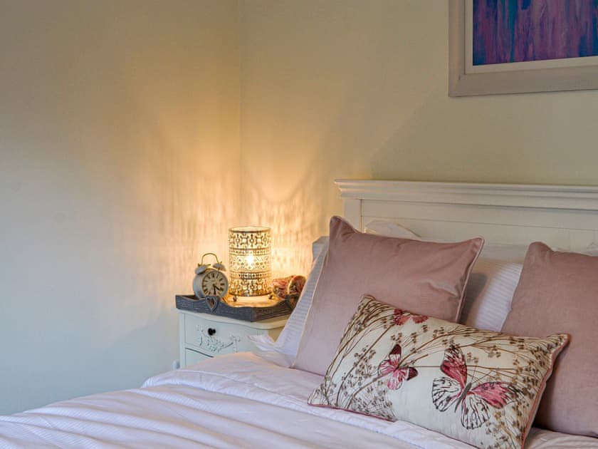 Double bedroom | The Tranquil Orchard - Woodpecker Lodge - The Tranquil Orchard , Brocklehirst, near Dumfries