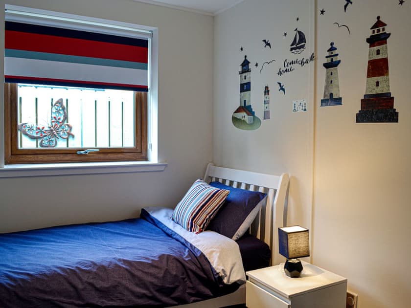 Single bedroom | The Tranquil Orchard - Woodpecker Lodge - The Tranquil Orchard , Brocklehirst, near Dumfries