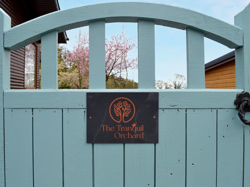 Exterior | The Tranquil Orchard - Woodpecker Lodge - The Tranquil Orchard , Brocklehirst, near Dumfries