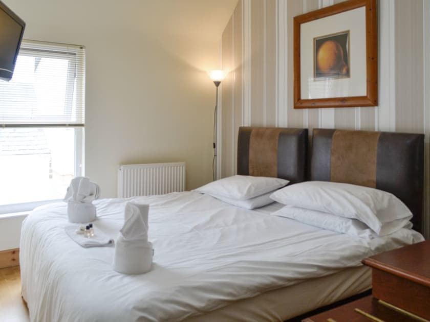 Double bedroom | Antrim Coastline View - Melvin Lodge Apartments, Portpatrick