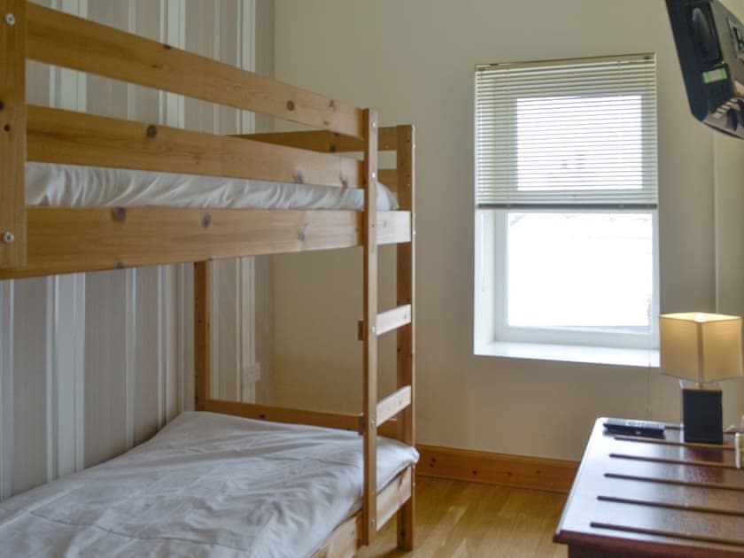 Bunk bedroom | Antrim Coastline View - Melvin Lodge Apartments, Portpatrick