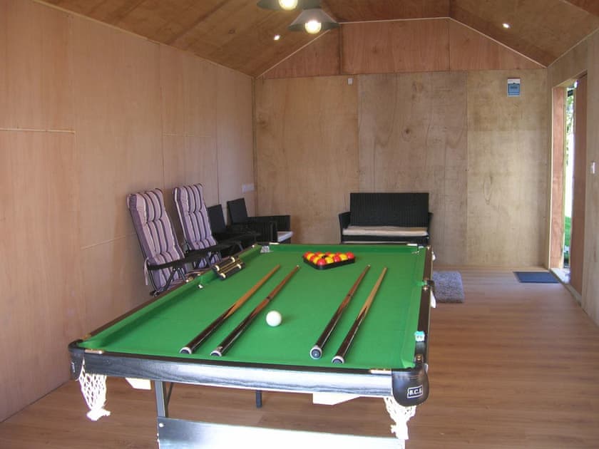 Games room | Bevan House, Hundred House, near Builth Wells