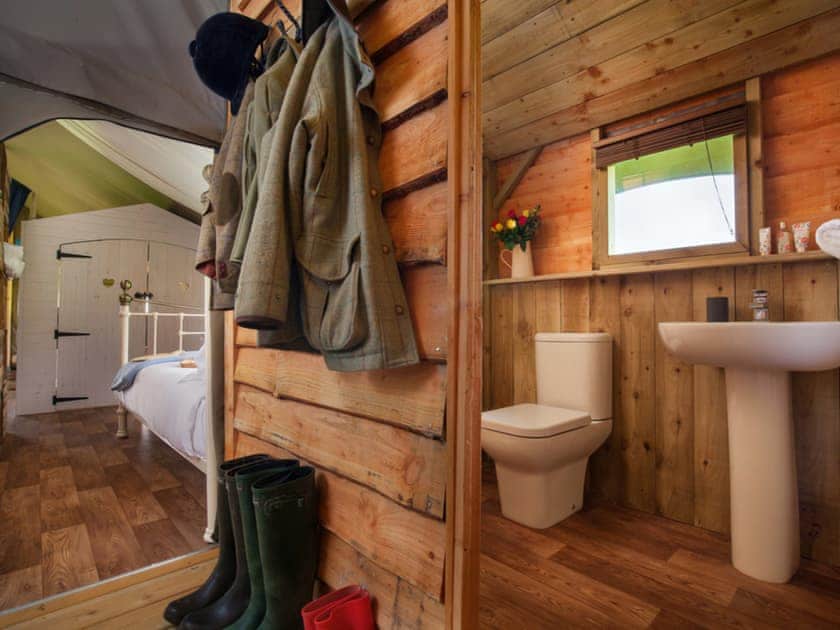 Shower room | Lower Keats Glamping, Tytherleigh, near Axminster