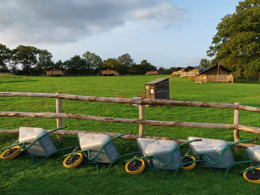 Garden and grounds | Lower Keats Glamping, Tytherleigh, near Axminster