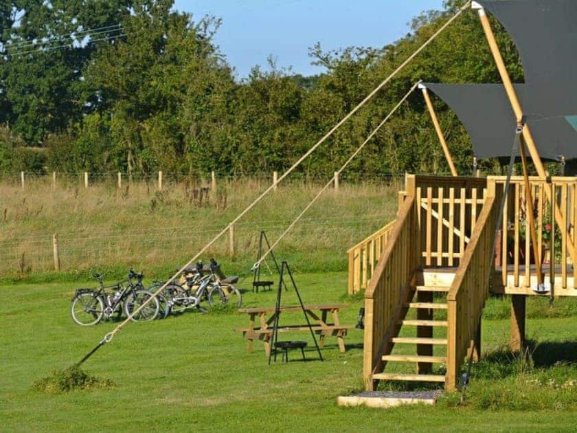 Garden and grounds | Lower Keats Glamping, Tytherleigh, near Axminster