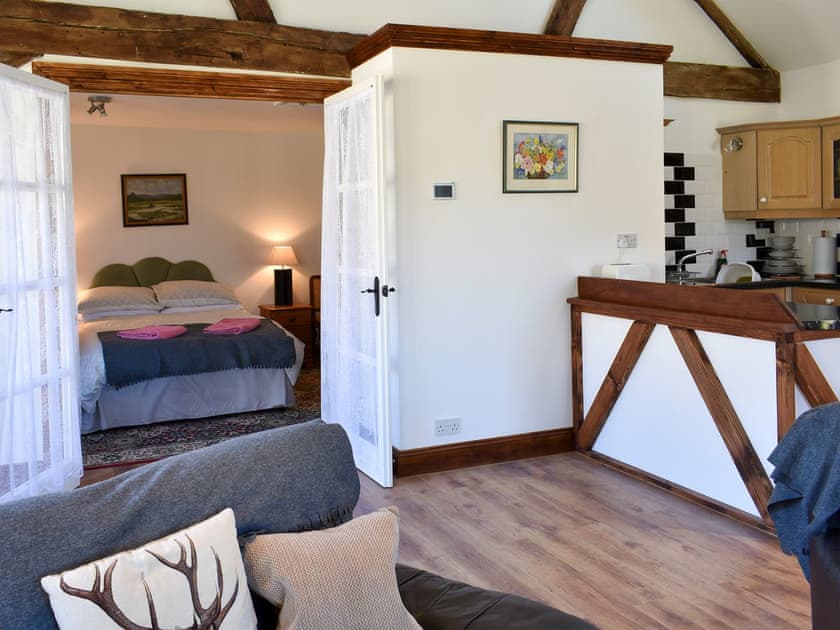 Open plan living space | The Plough Shed - Compton Farm Cottages, Compton, near Chichester
