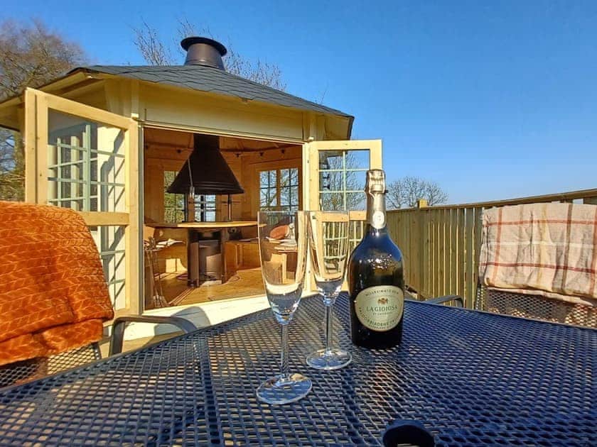 Outdoor area | Rosie’s Cottage, Near Lochwinnoch