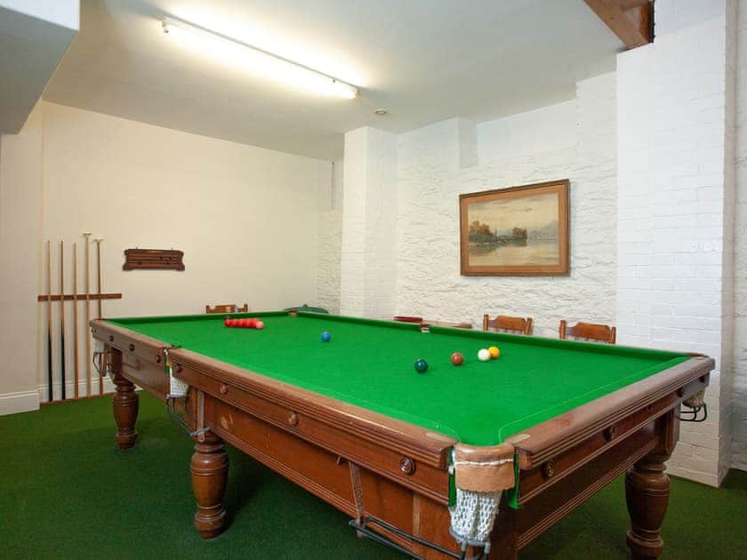 Games room | Turbine Cottage - Tuckenhay Mill, Bow Creek, between Dartmouth and Totnes