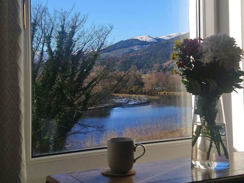 Far reaching views from the living room window | Lochside, Kilmun, near Dunoon