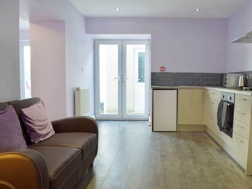 Open plan living space | Apartment 2 - White Rose Apartments, Tenby
