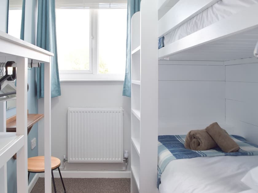 Bunk bedroom | The Captains Hideaway, Sageston, near Tenby