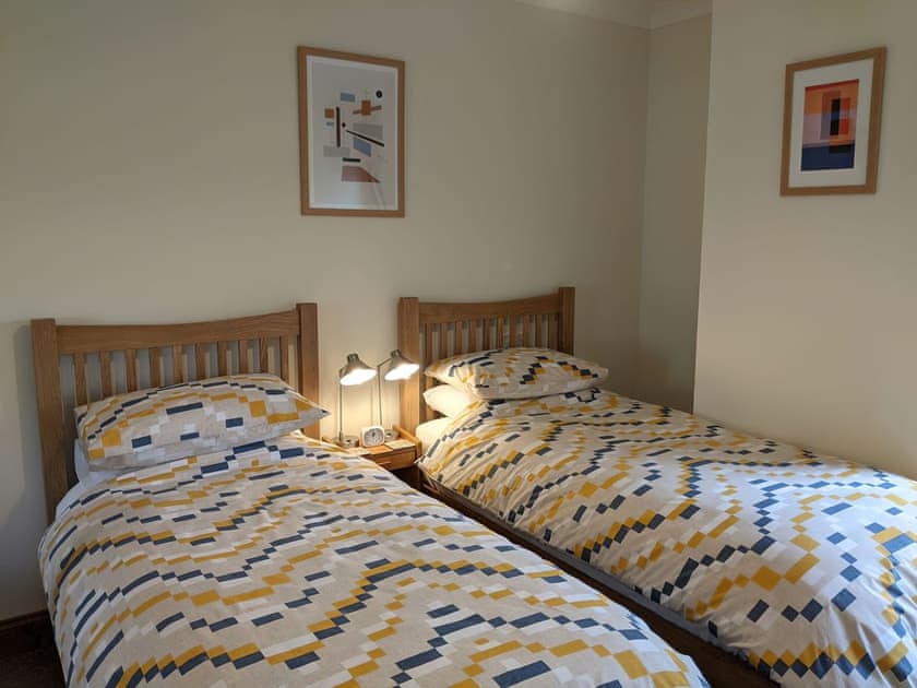 Second twin bedroom | Brambleside, Mawbray near Allonby