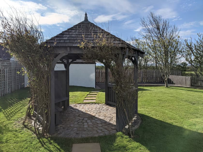 Spacious enclosed garden | Brambleside, Mawbray near Allonby