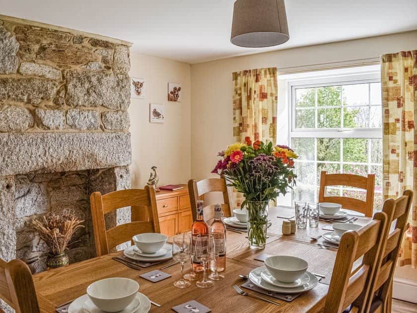 Dining room | Lower Colvannick, Lower Colvannick Farm