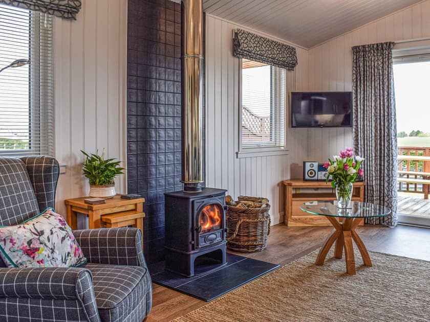 Living area | Islabank Lodge, Auchterarder